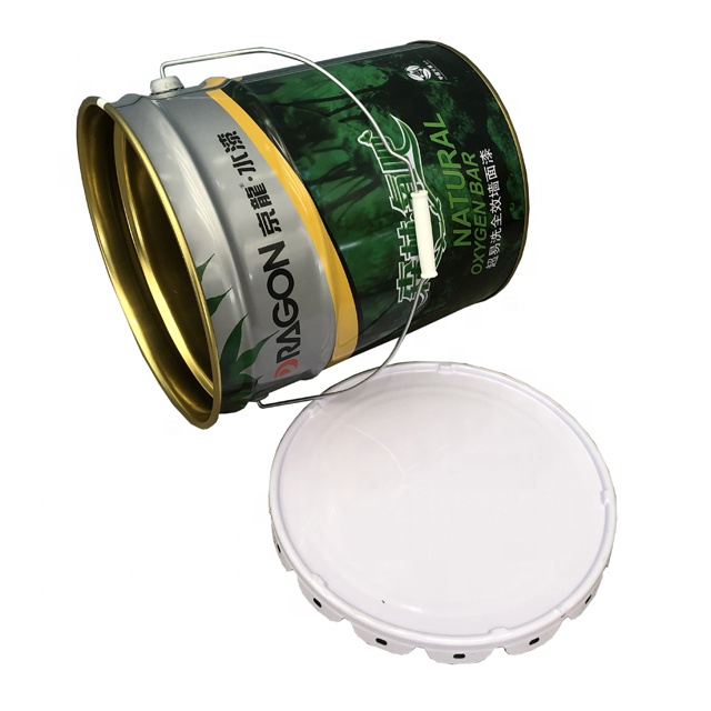 15-20 liters cheap round white metallic paint/chemical barrels/barrels/barrels/tanks