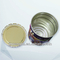 Color painting adhesive metal drum with lid