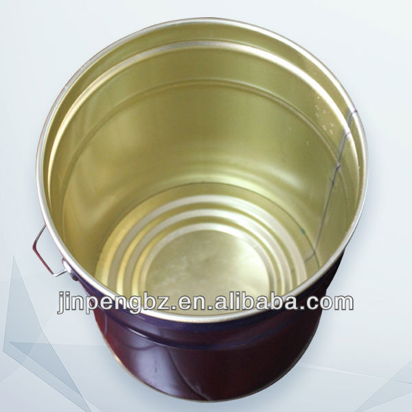 Rust-proof wine in a 10-liter tin barrel with lid and plastic handle