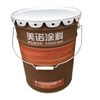 25L airtight metal bucket/bucket/bucket for easy storage, with flower edge/lock ring lid