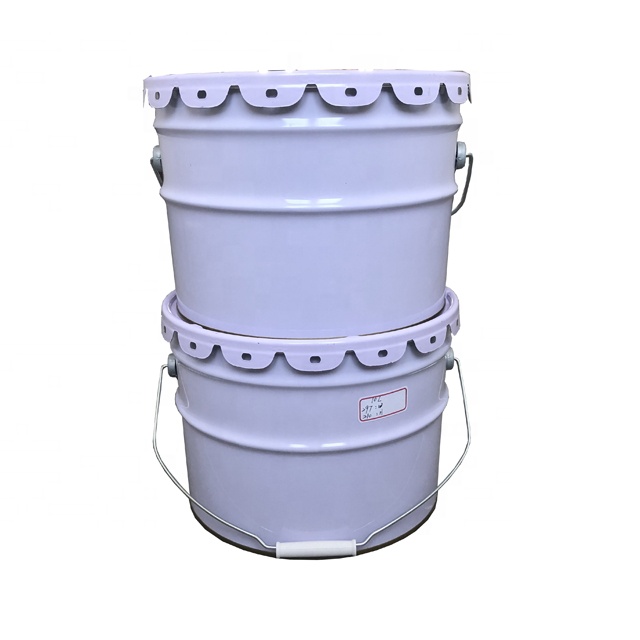 10 liter gallon steel metal tin paint bucket