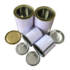 500ml oil drum 0.5 liter square tin drum customized empty rectangular metal can